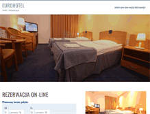 Tablet Screenshot of euromotel.com.pl